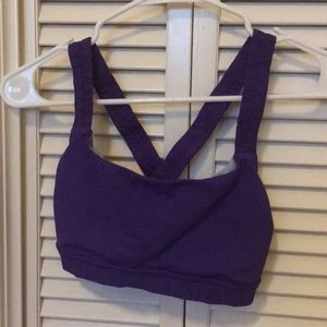 Purple Lululemon Sports Bra